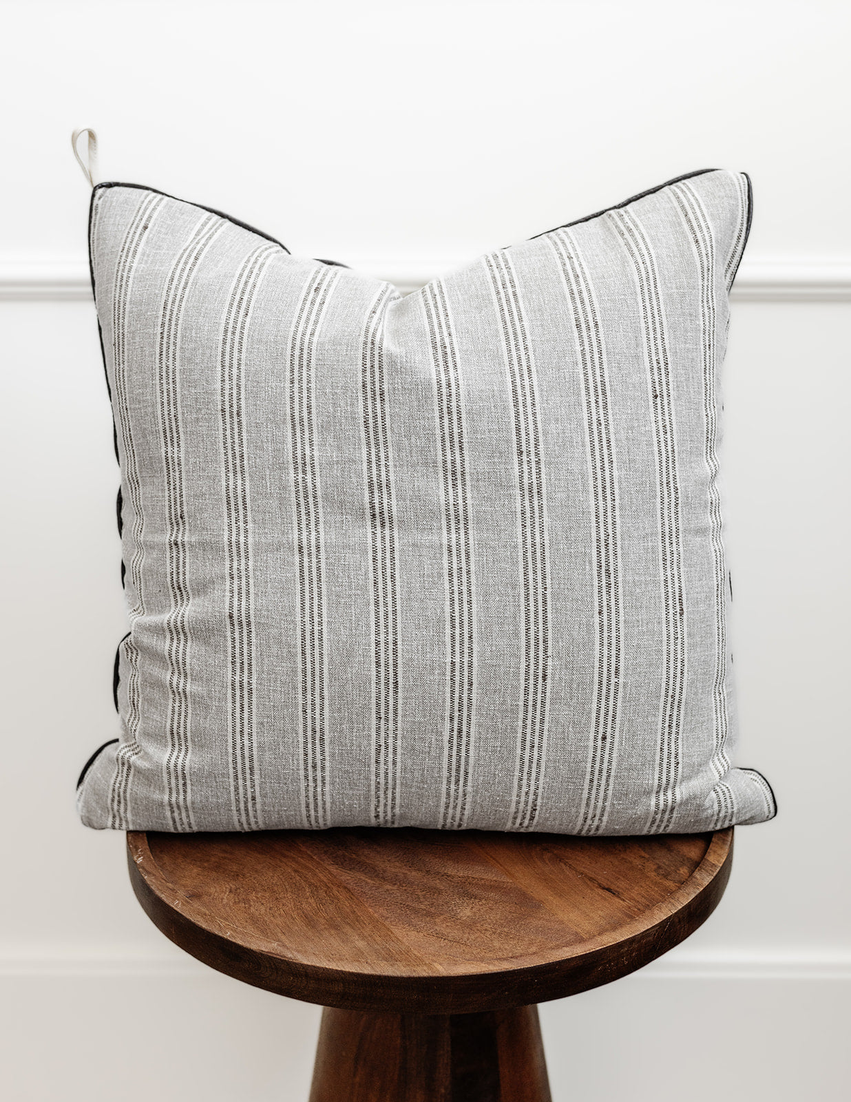 Gray + Brown Stripe | 19x19 Bothro