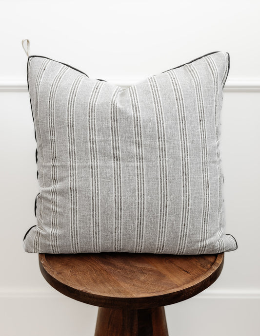 Gray + Brown Stripe | 19x19 Bothro