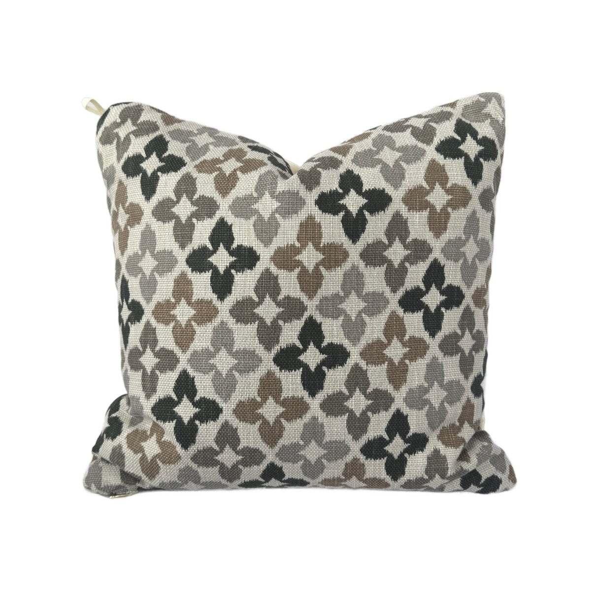 Neutral Geometric Floral | 20x20 Bothro
